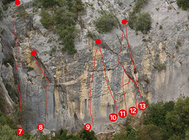 Climbing sites in Viganj and Orebić